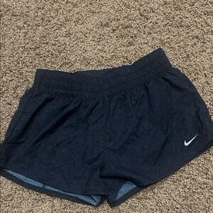 Nike Women's Navy Blue Shorts